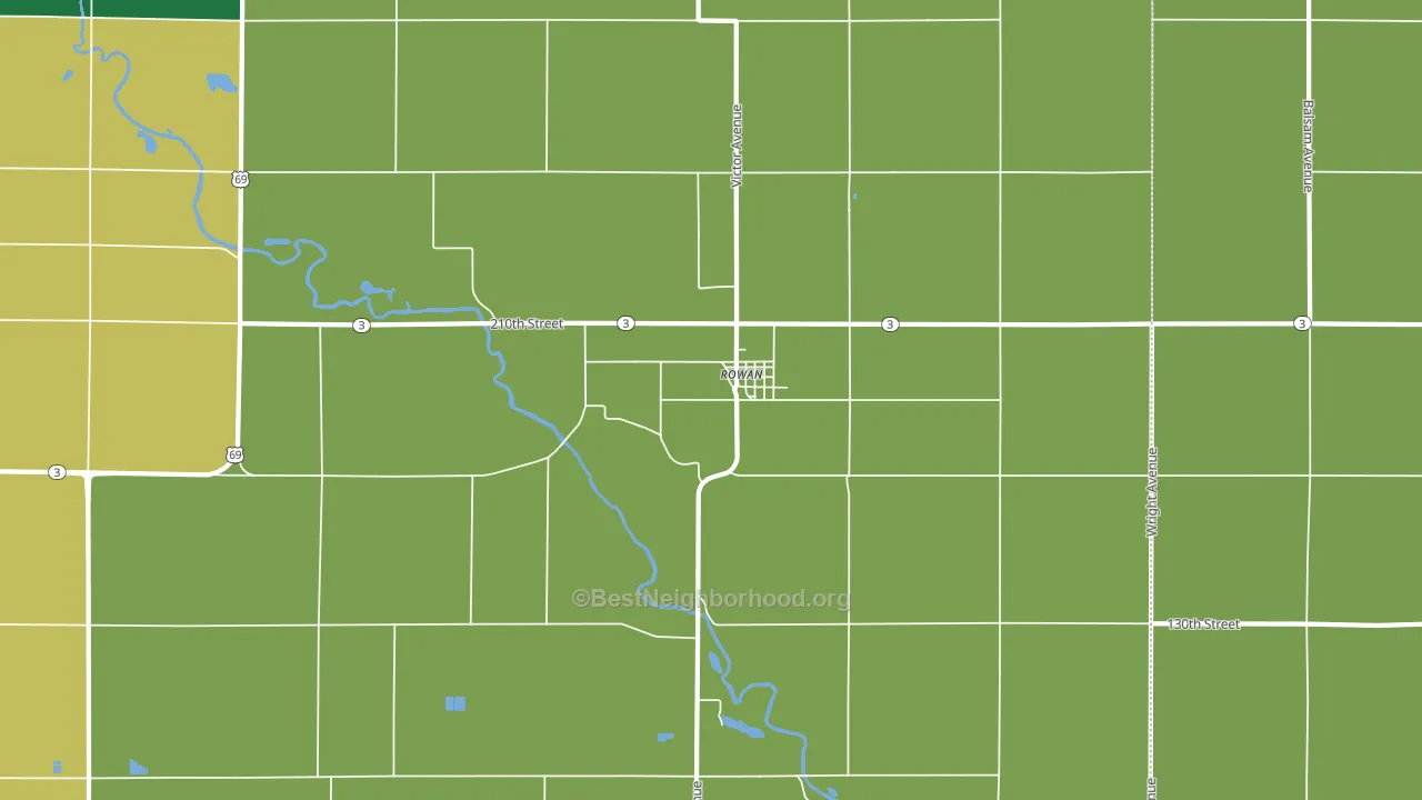 50470, IA block-group voter-turnout map