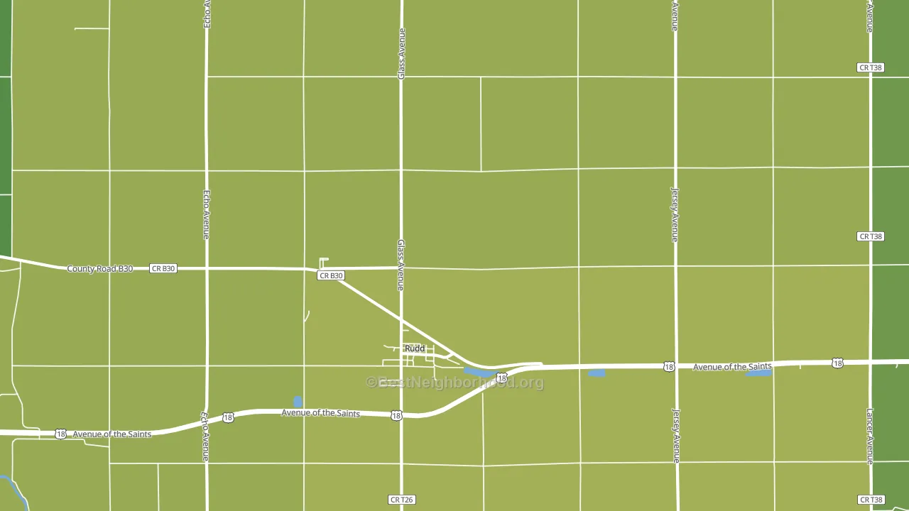 50471, IA block-group voter-turnout map