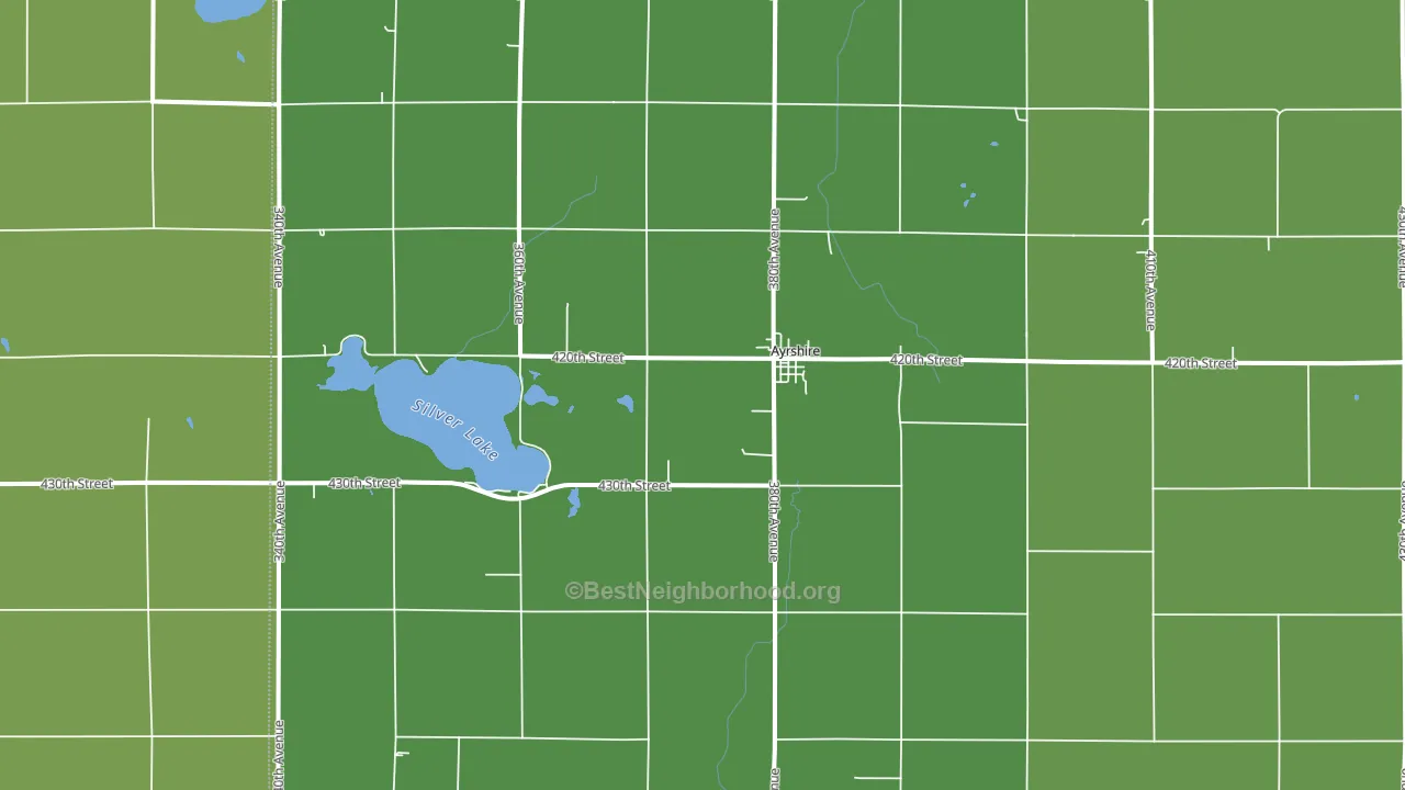 50515, IA block-group voter-turnout map