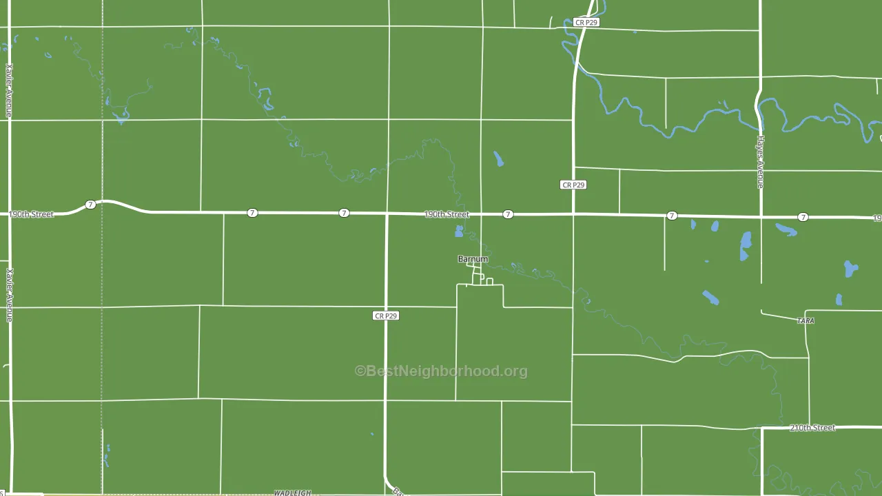 50518, IA block-group voter-turnout map