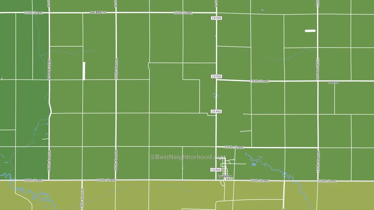 50560, IA block-group voter-turnout map