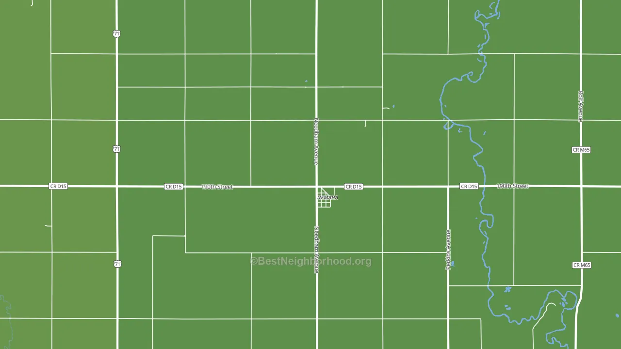 50567, IA block-group voter-turnout map