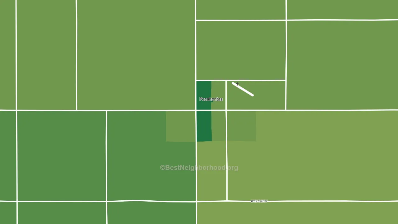 50574, IA block-group voter-turnout map