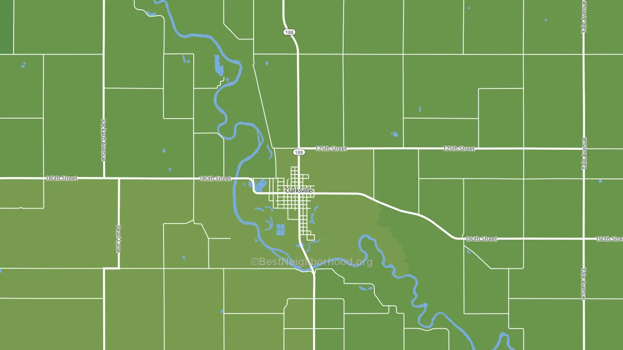 50619, IA block-group voter-turnout map