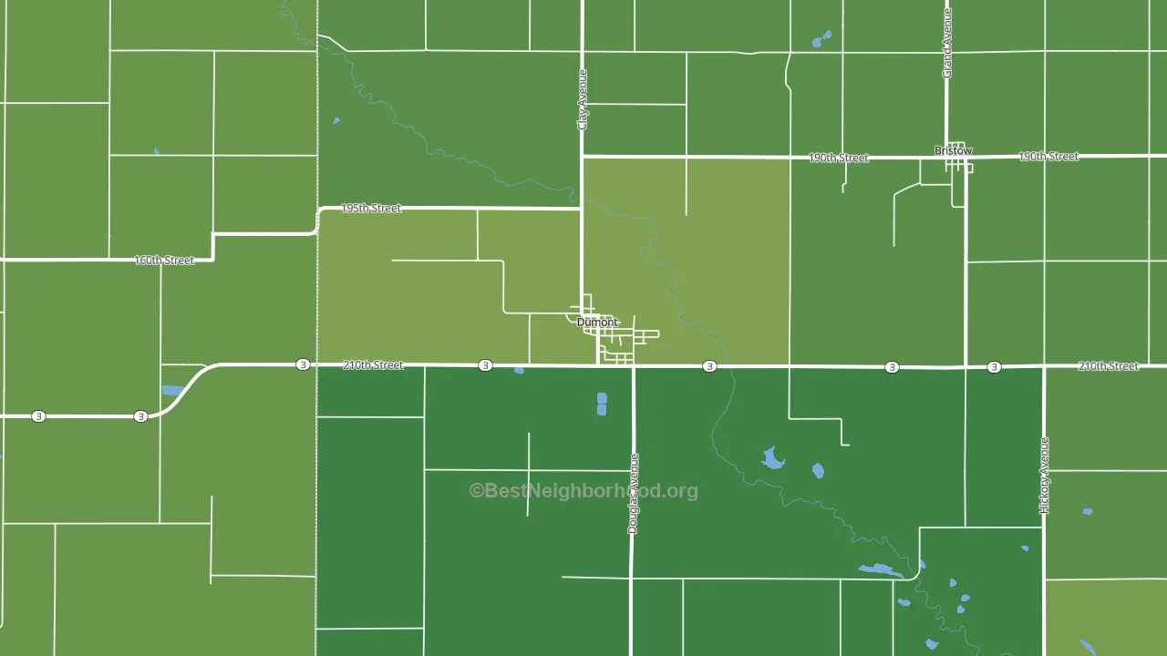 50625, IA block-group voter-turnout map
