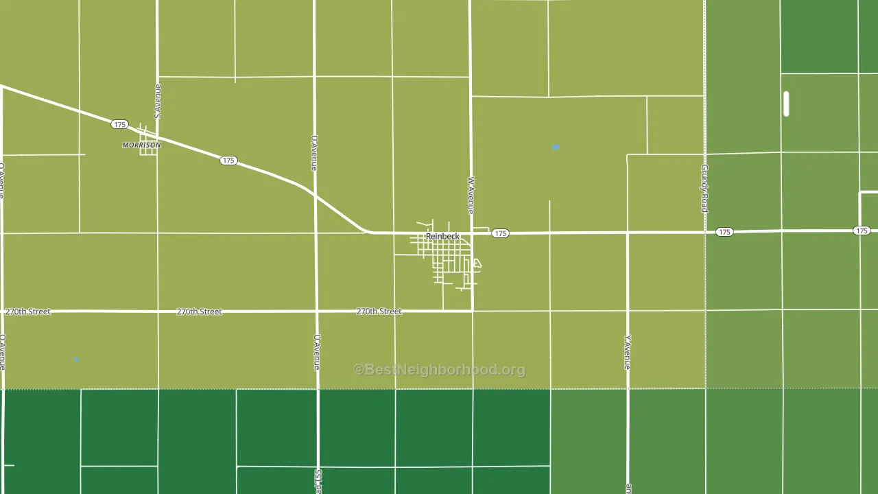50669, IA block-group voter-turnout map