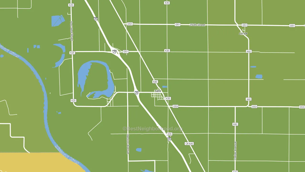 51052, IA block-group voter-turnout map