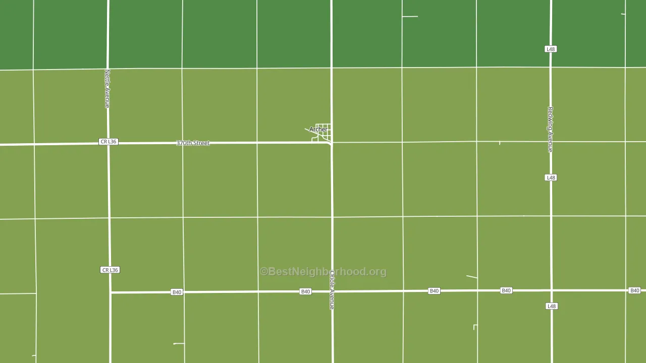 51231, IA block-group voter-turnout map