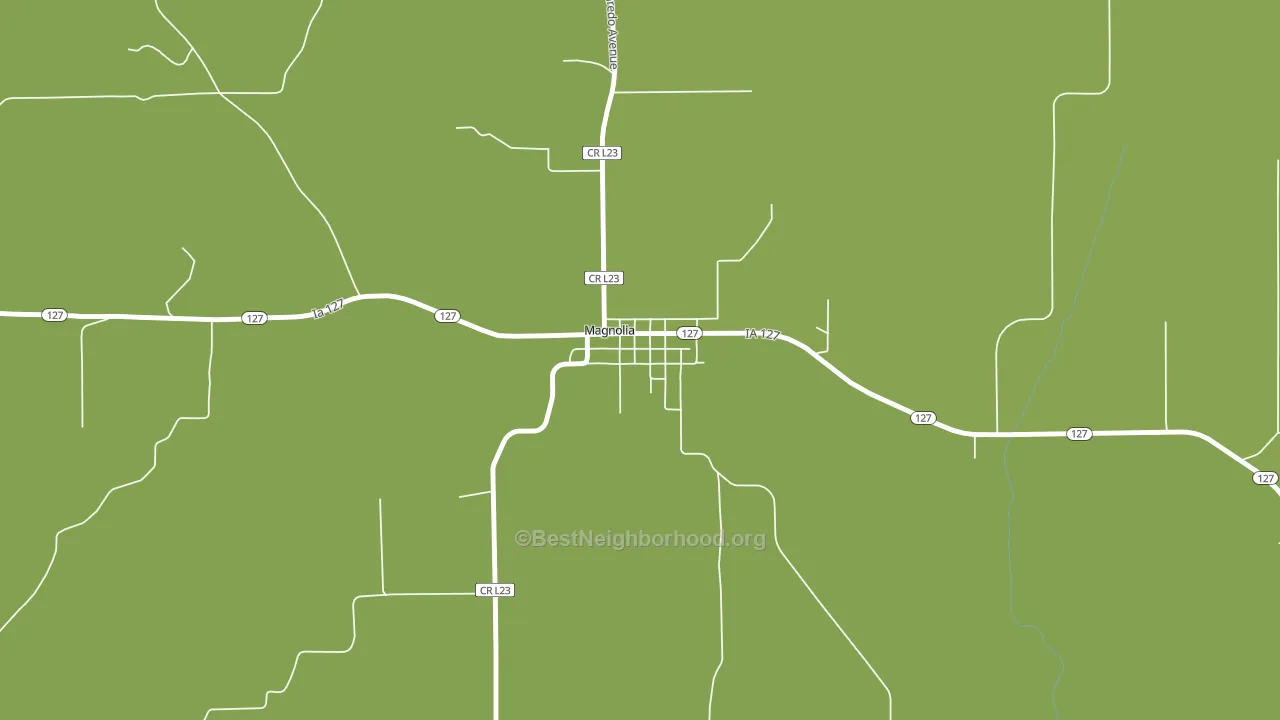51550, IA block-group voter-turnout map