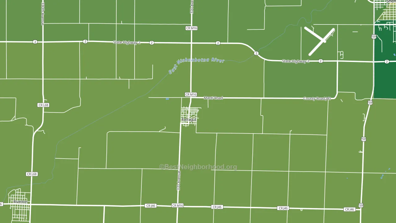 51639, IA block-group voter-turnout map