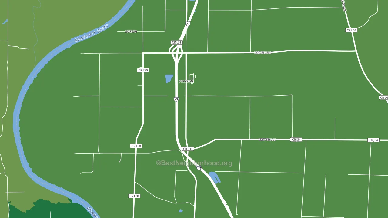 51648, IA block-group voter-turnout map