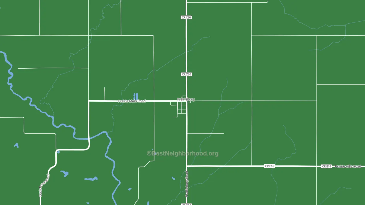 52219, IA block-group voter-turnout map