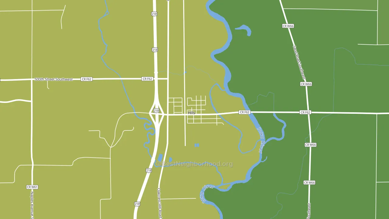 52235, IA block-group voter-turnout map