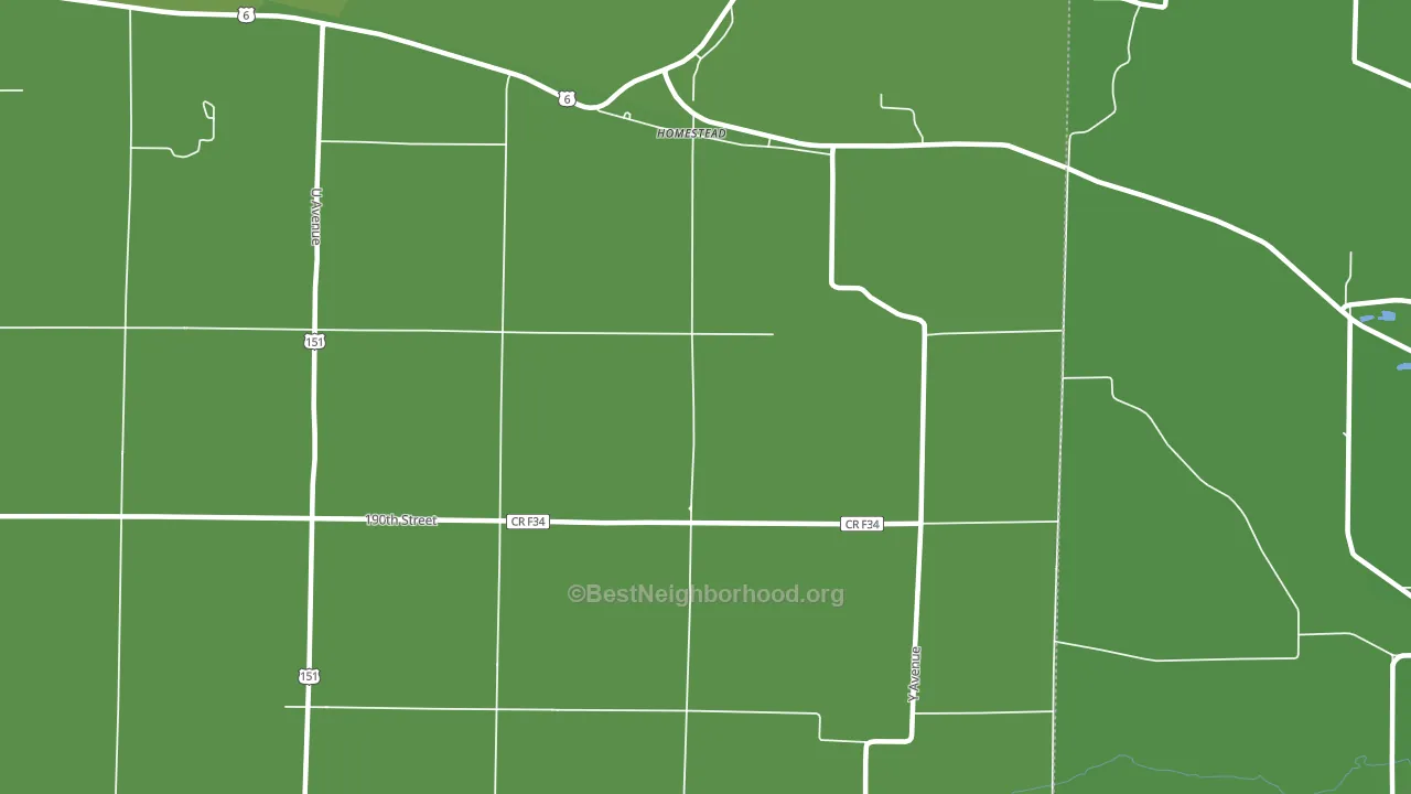 52236, IA block-group voter-turnout map