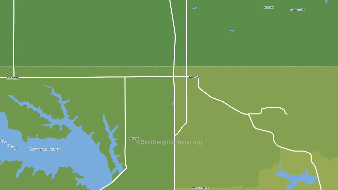 52571, IA block-group voter-turnout map