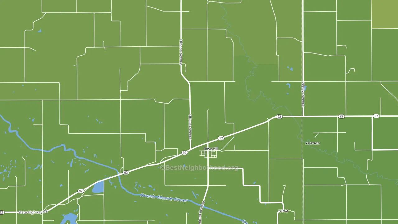 52586, IA block-group voter-turnout map
