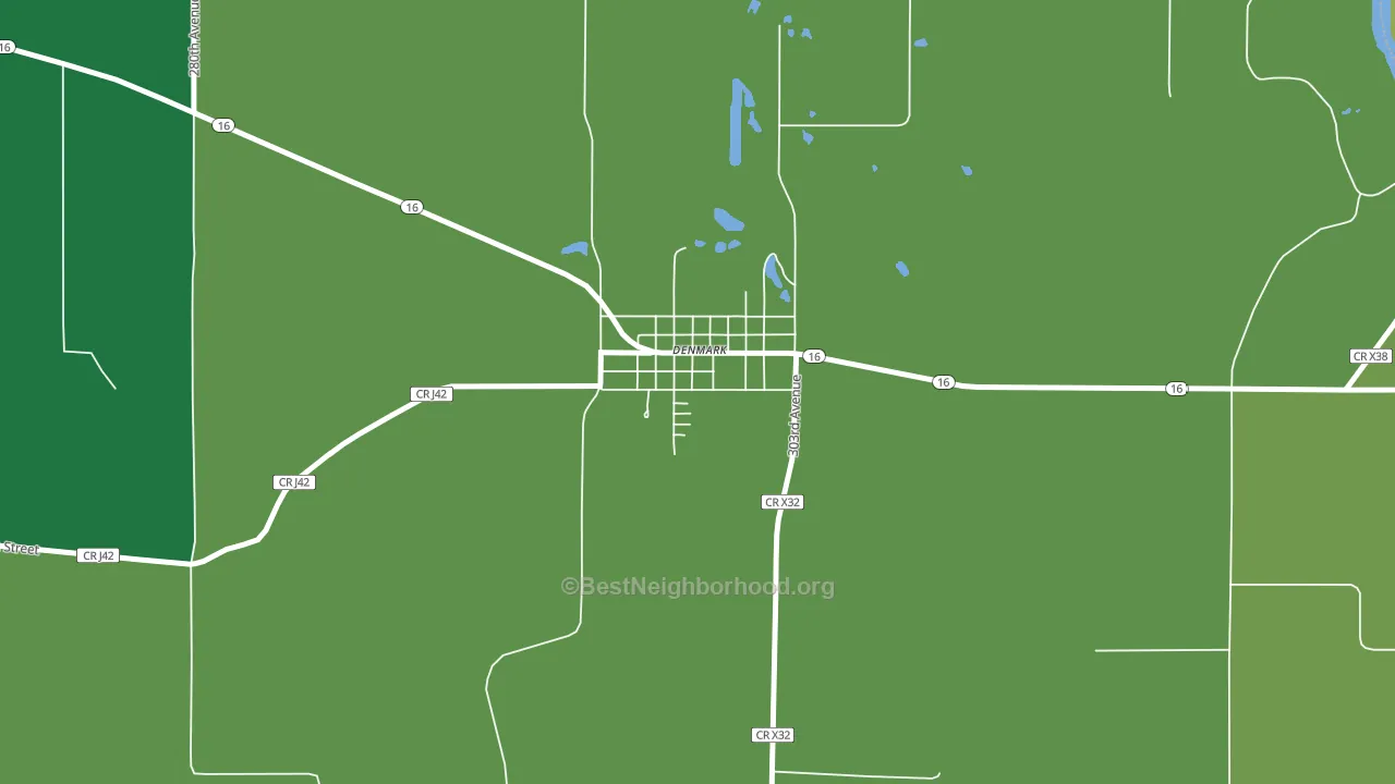 52624, IA block-group voter-turnout map