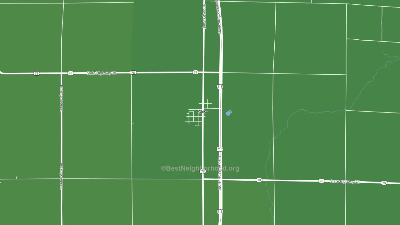 52647, IA block-group voter-turnout map