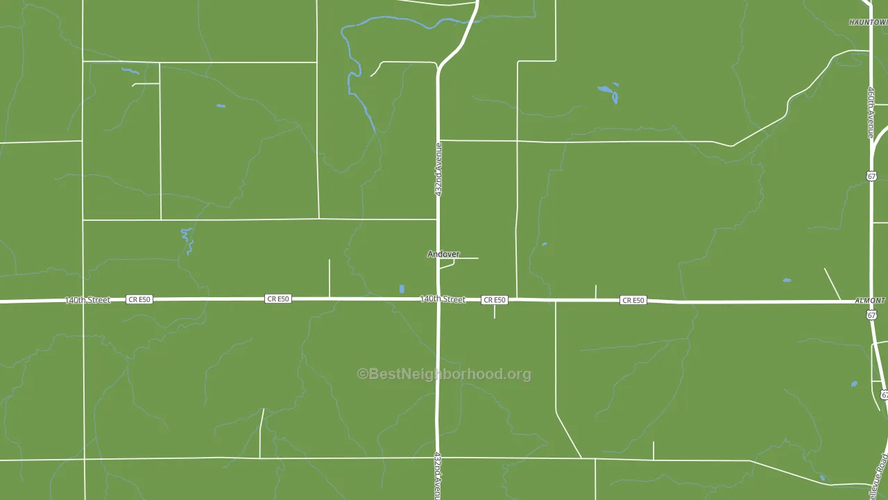 52701, IA block-group voter-turnout map