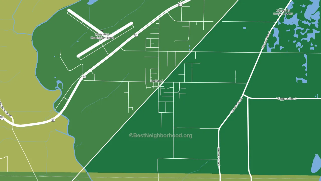 52749, IA block-group voter-turnout map