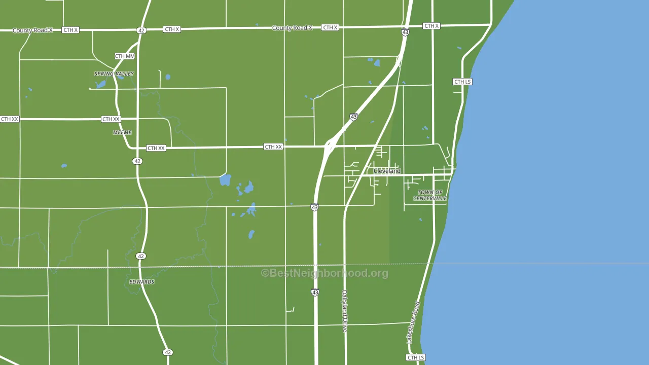 53015, WI block-group voter-turnout map