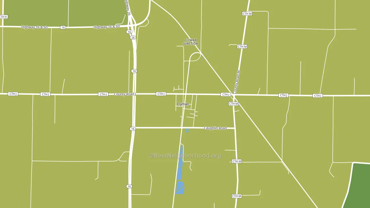 53016, WI block-group voter-turnout map