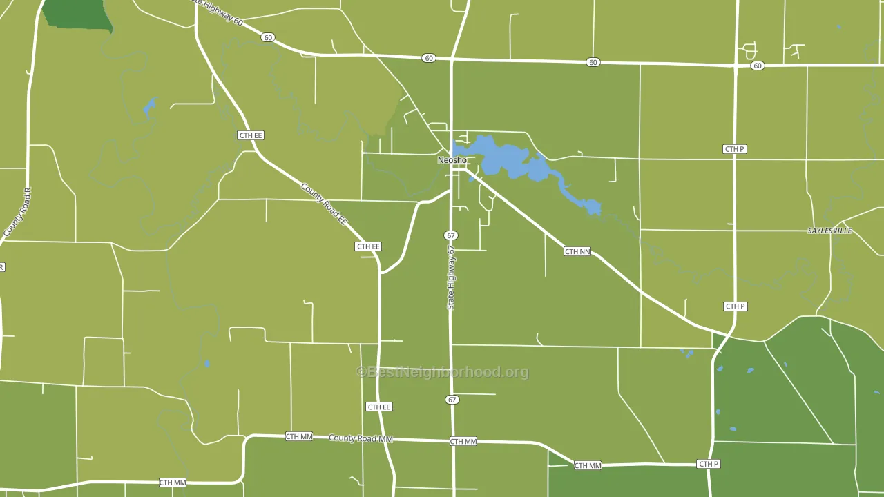 53059, WI block-group voter-turnout map