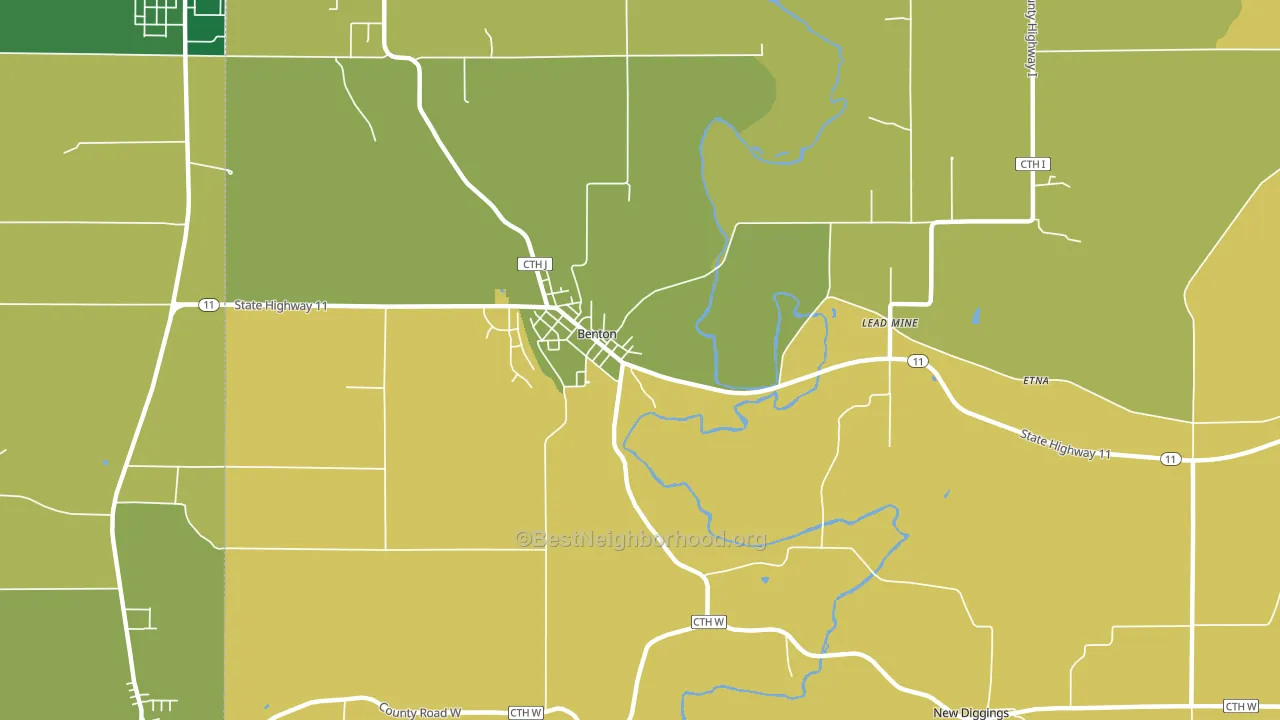 53803, WI block-group voter-turnout map