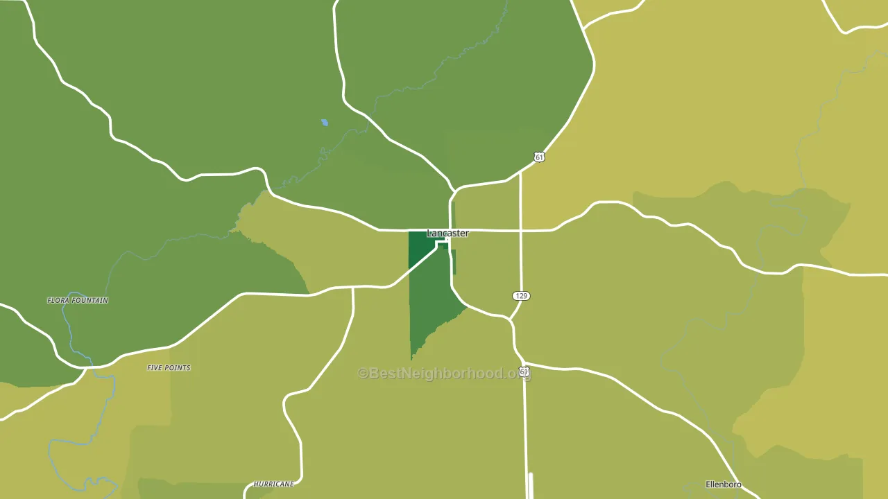 53813, WI block-group voter-turnout map