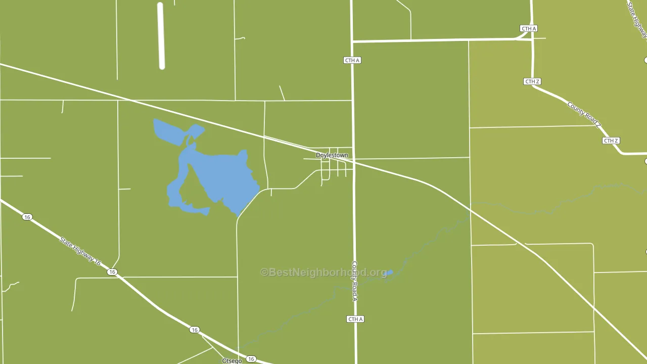 53928, WI block-group voter-turnout map