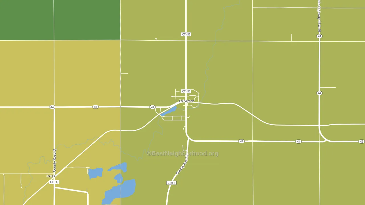 53931, WI block-group voter-turnout map