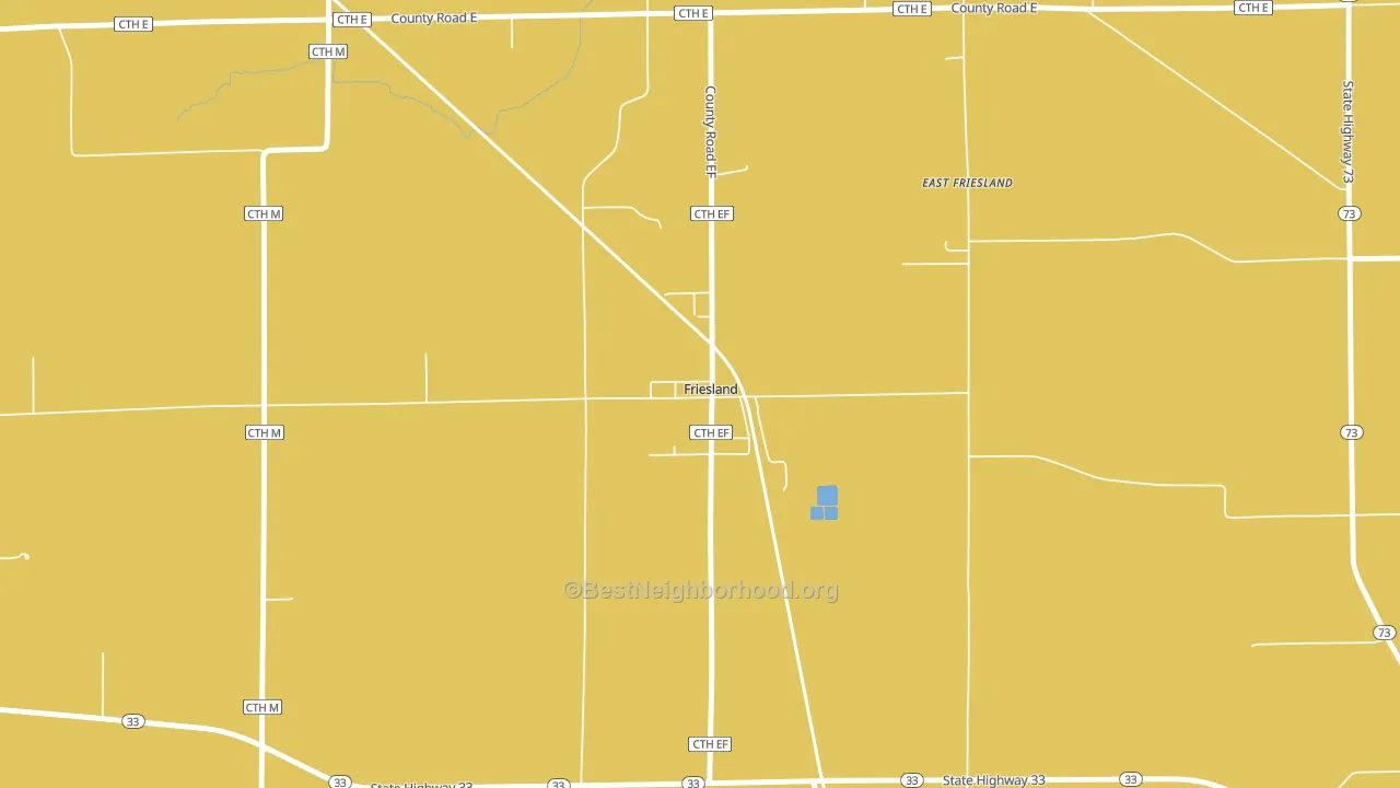 53935, WI block-group voter-turnout map