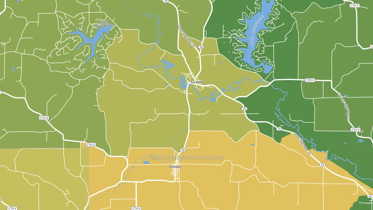 53941, WI block-group voter-turnout map