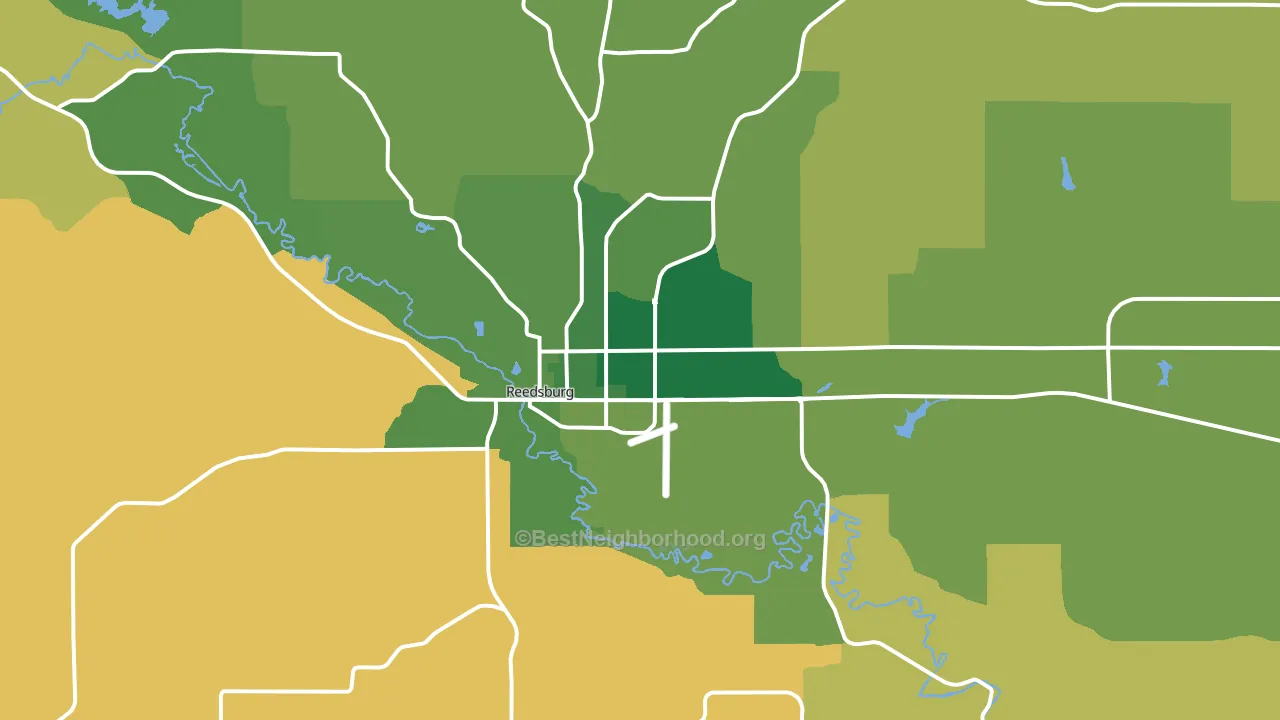 53959, WI block-group voter-turnout map