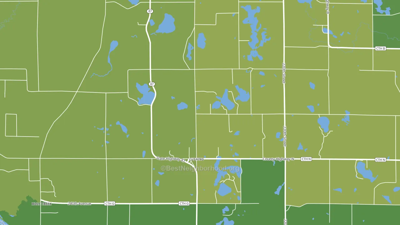 54006, WI block-group voter-turnout map