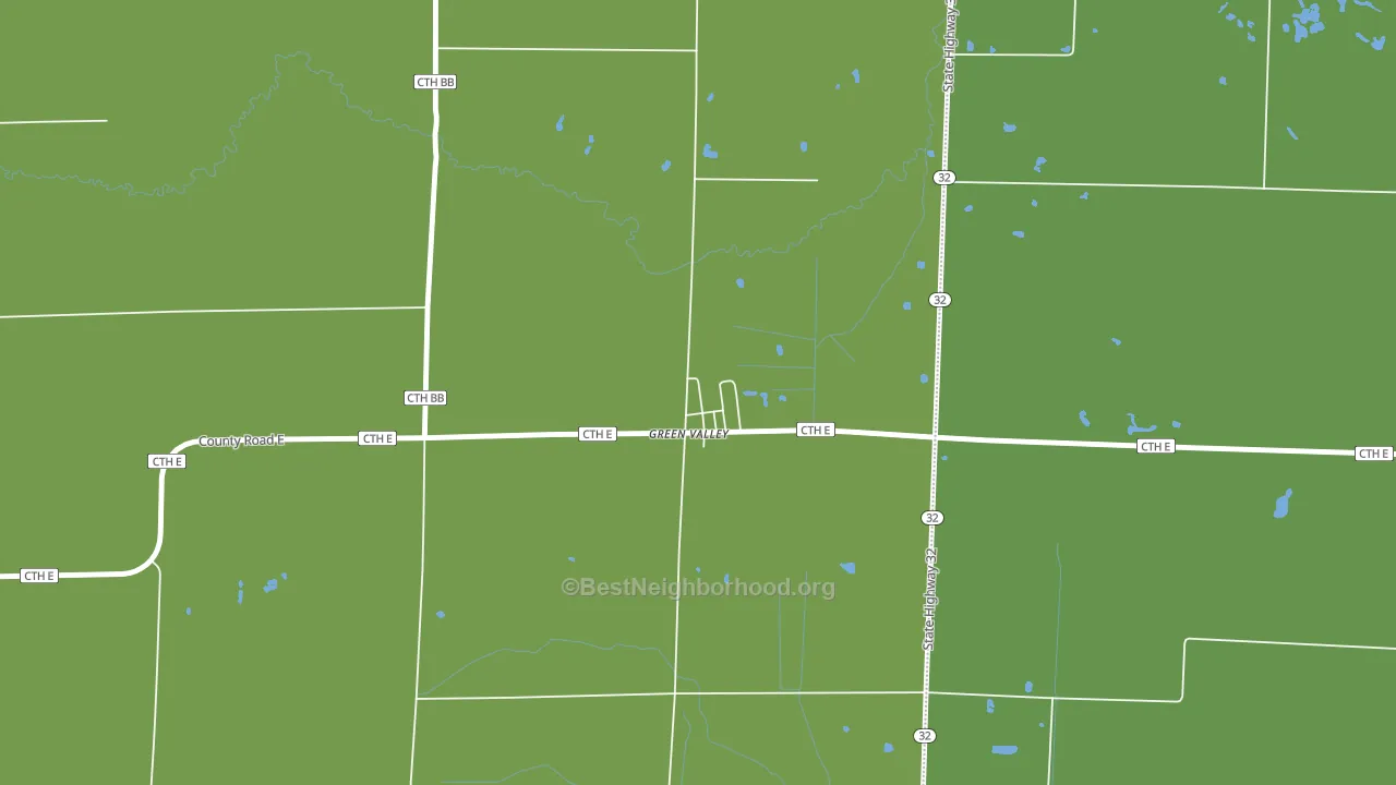 54127, WI block-group voter-turnout map
