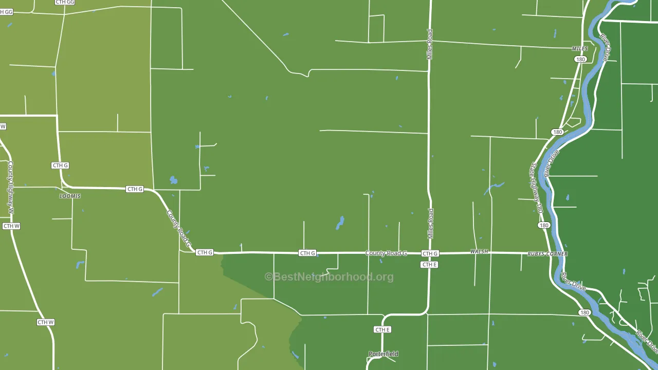 54159, WI block-group voter-turnout map
