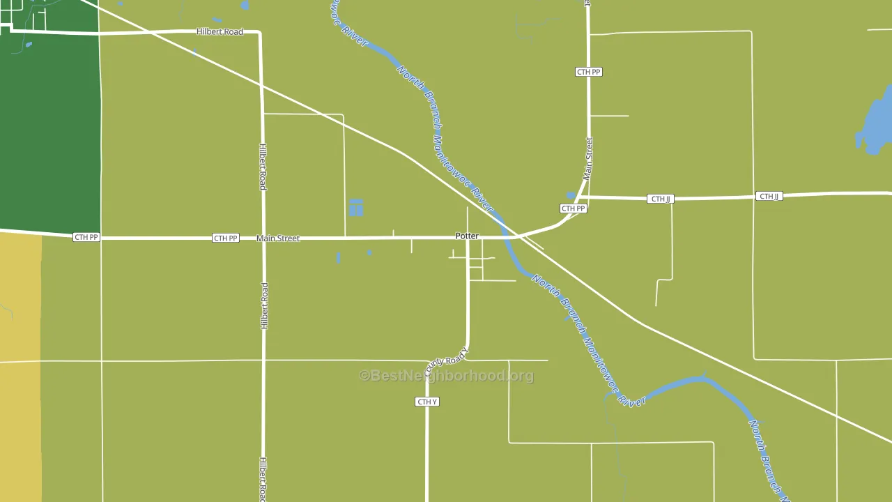 54160, WI block-group voter-turnout map