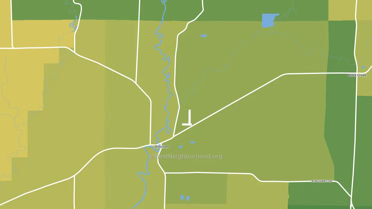 54170, WI block-group voter-turnout map