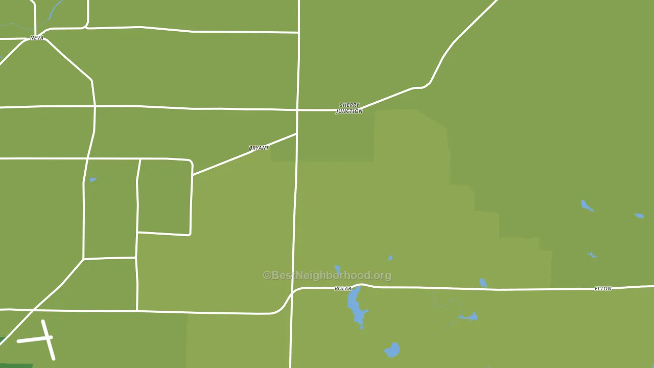 54418, WI block-group voter-turnout map