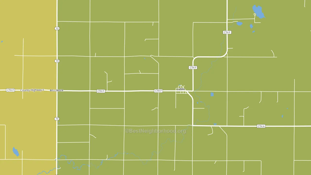 54447, WI block-group voter-turnout map
