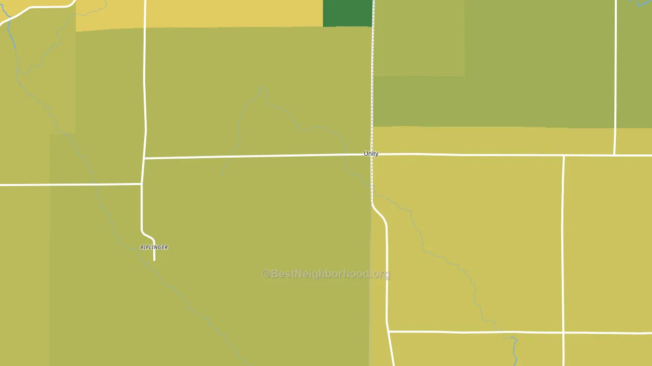 54488, WI block-group voter-turnout map
