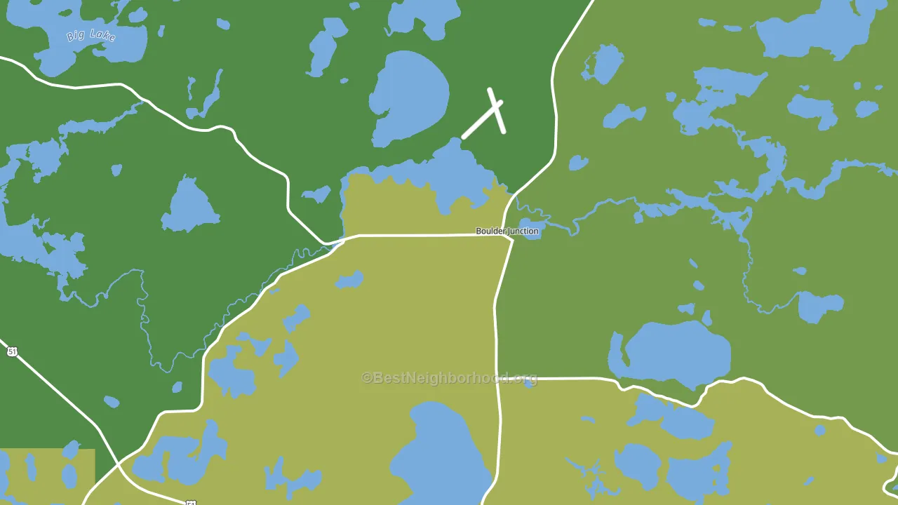 54512, WI block-group voter-turnout map