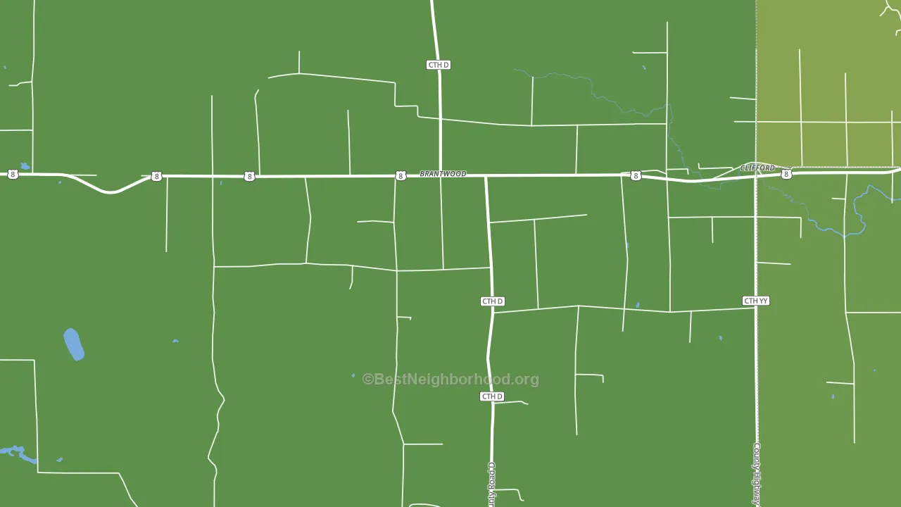 54513, WI block-group voter-turnout map