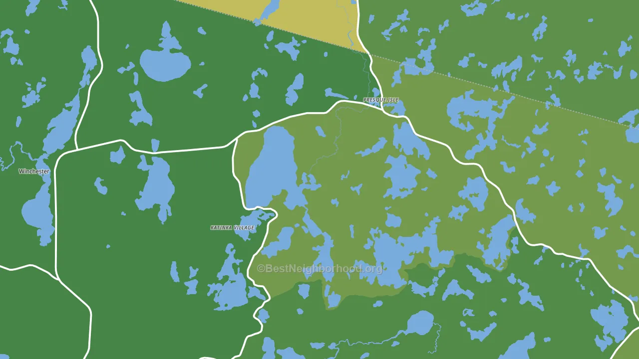54557, WI block-group voter-turnout map