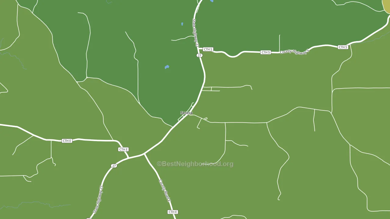 54654, WI block-group voter-turnout map