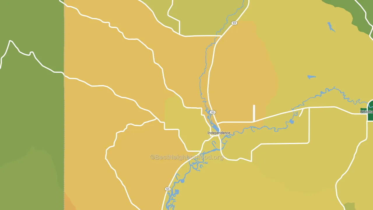 54747, WI block-group voter-turnout map