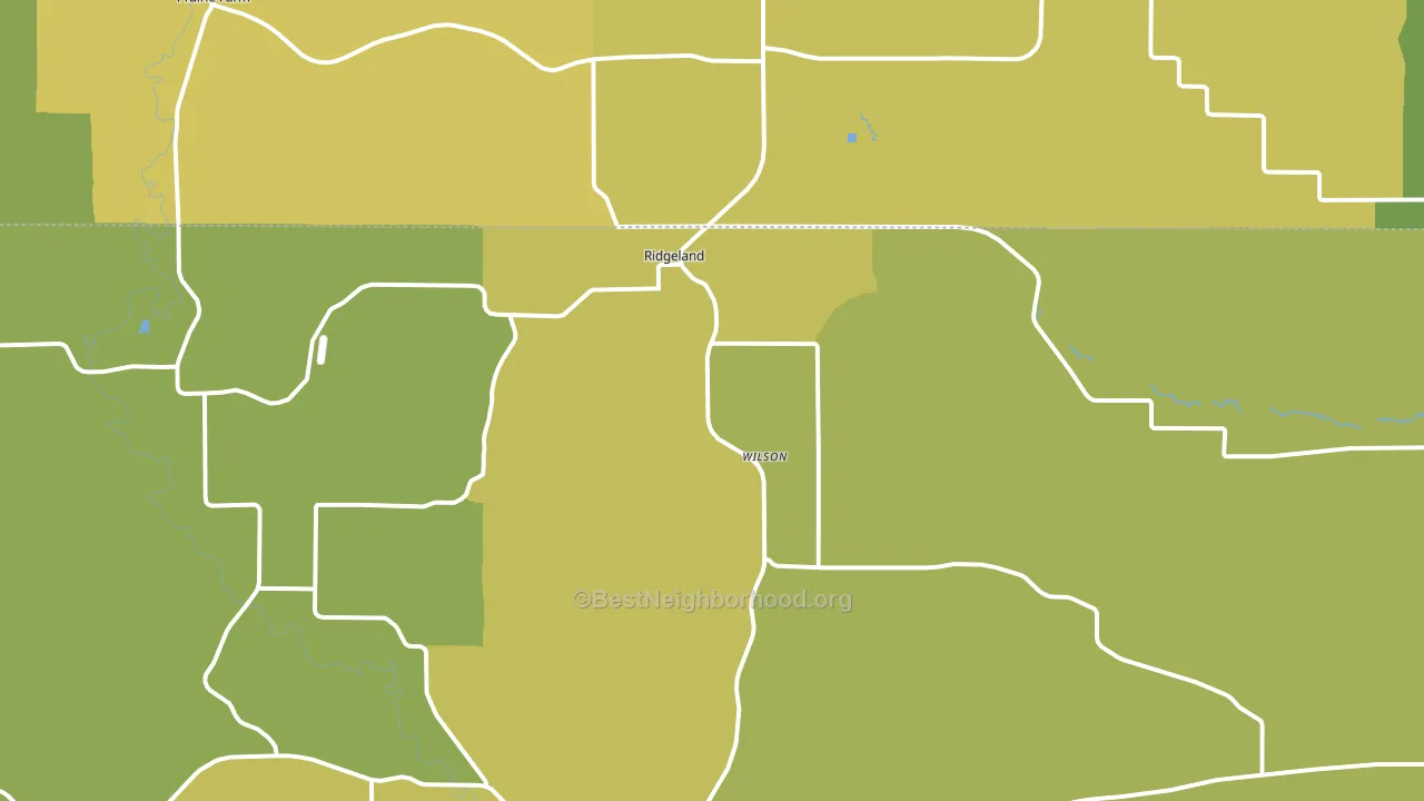54763, WI block-group voter-turnout map