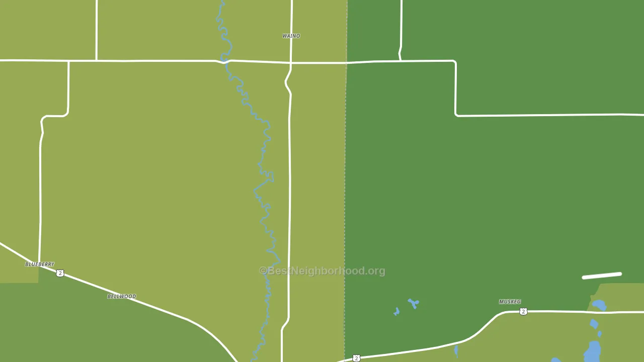 54820, WI block-group voter-turnout map