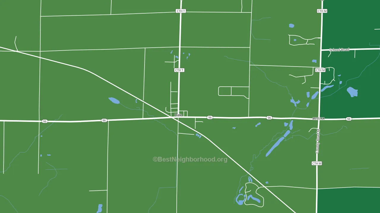 54931, WI block-group voter-turnout map
